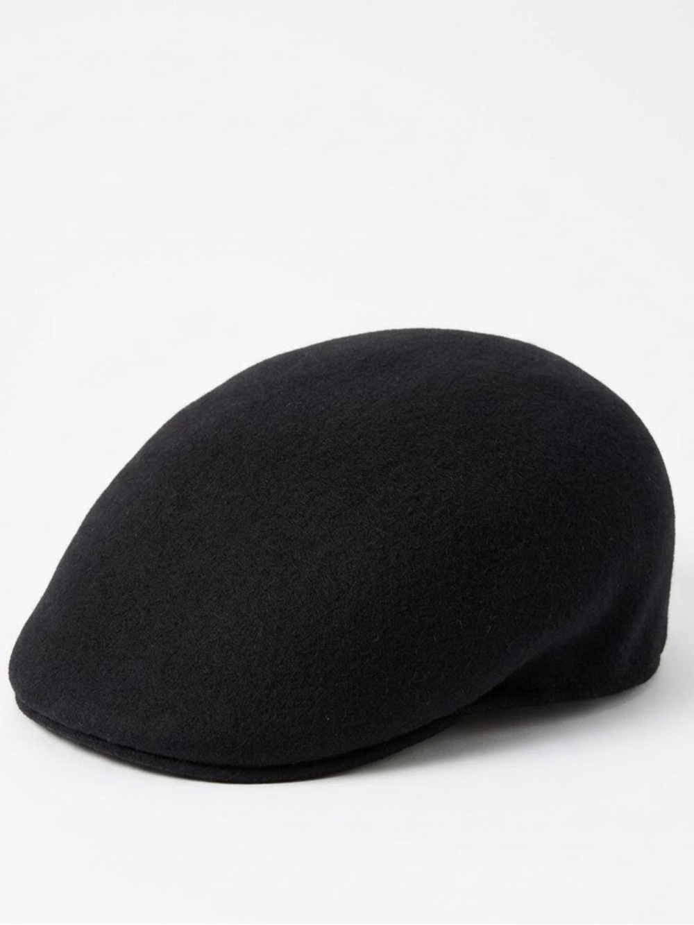 Country Gentleman Black Wool Cuffley Cap